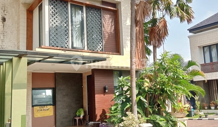 Disewakan Rumah 2 LT Dalam Cluster Semi Furnish Lokasi Pasar Rebo