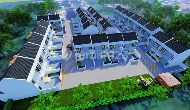 Rumah baru Millenial 2Lantai dekat gerbang tol cileunyi