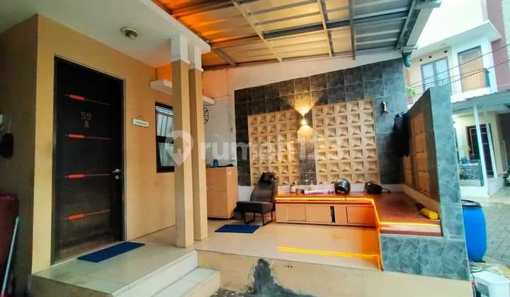 Rumah Nyaman Strategis di Dalam Cluster Green Ville Gofur Kbb