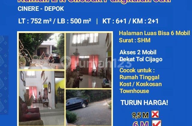 Rumah Jauh di Bawah Harga Pasaran, Cilobak Raya Pangkalan Jati