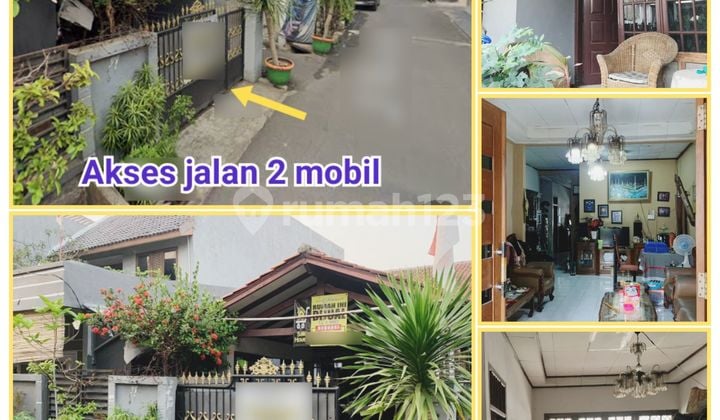 Rumah di Rawabelong + 1 Kontrakan 500 Meter Pasar Bunga Rwbelong