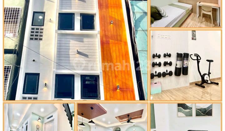 Kost 4 Lantai di Hayam Wuruk Strategis Tepat di Depan Stasiun MRT