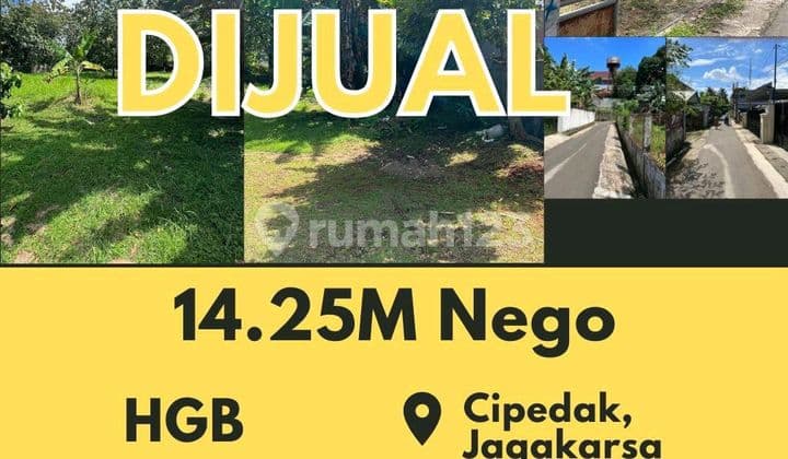 Tanah 2.591 M2 Hanya 45 Meter Dari Jl Aselih 700 Meter Dari Jl Kahfi 1