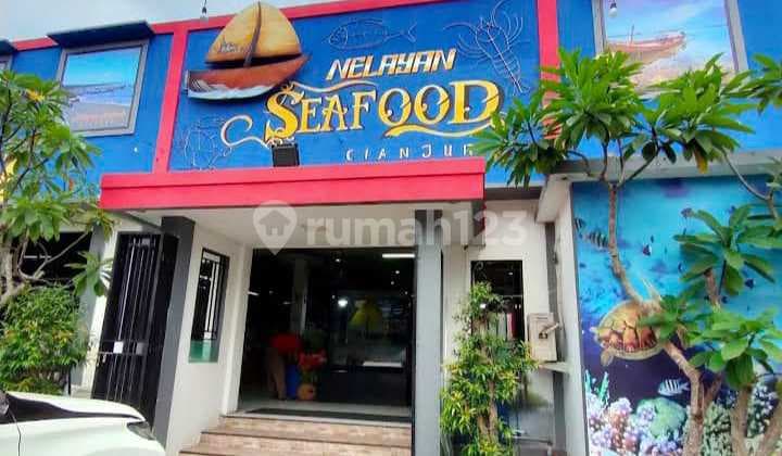 Ruko dan Resto Seafood Strategis Pinggir Jala Raya di Cianjur