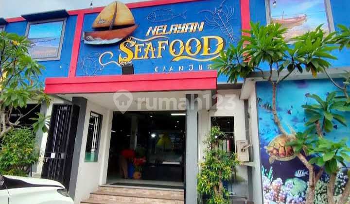 Ruko dan Resto Seafood Strategis Pinggir Jala Raya di Cianjur