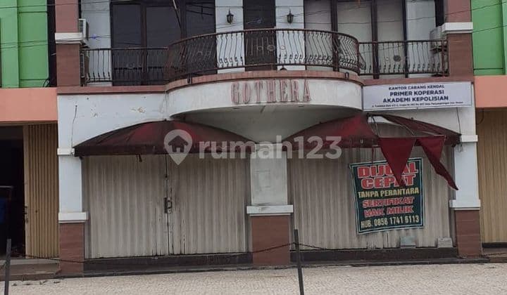 Ruko Murah Pinggir Jalan Raya di Weleri Kendal