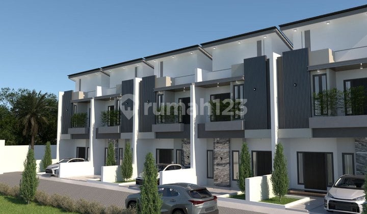 Rumah Modern Minimalis Hanya 7 Menit Ke Stasiun Lrt Ciracas