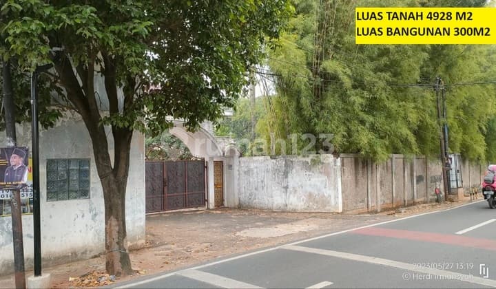 Jual Tanah di Ciganjur Jagakarsa Pinggir Jalan SHM