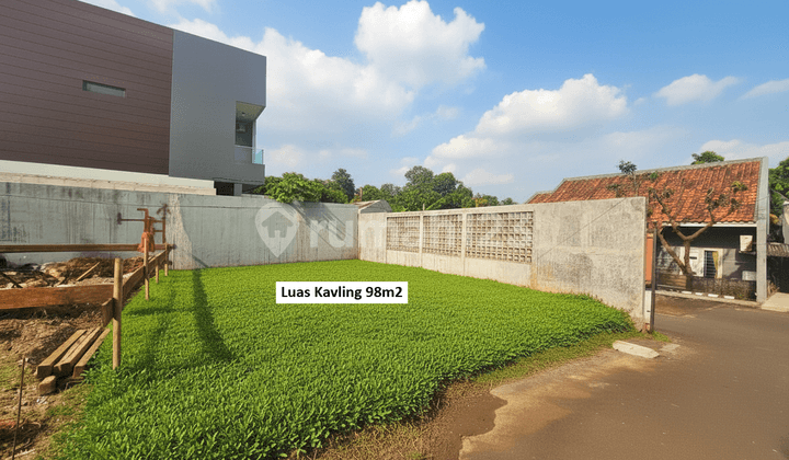 Jual Kavling Bintaro Dekat Masjid Luas 98m2 , SHM Bebas Banjir