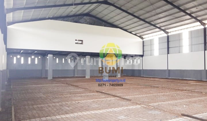 Gudang luas 3500 meter lokasi banyumas