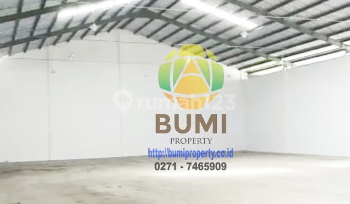 Gudang Baru Lokasi Sokaraja Luas 800 Meter
