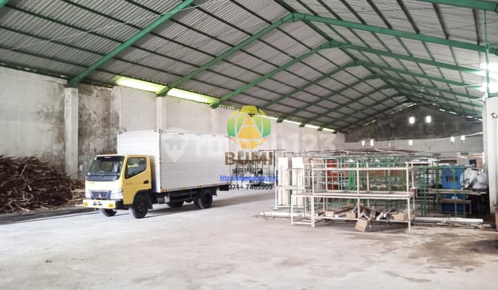 Gudang Luas 5000 Meter Siap Pakai Lokasi Klaten Utara