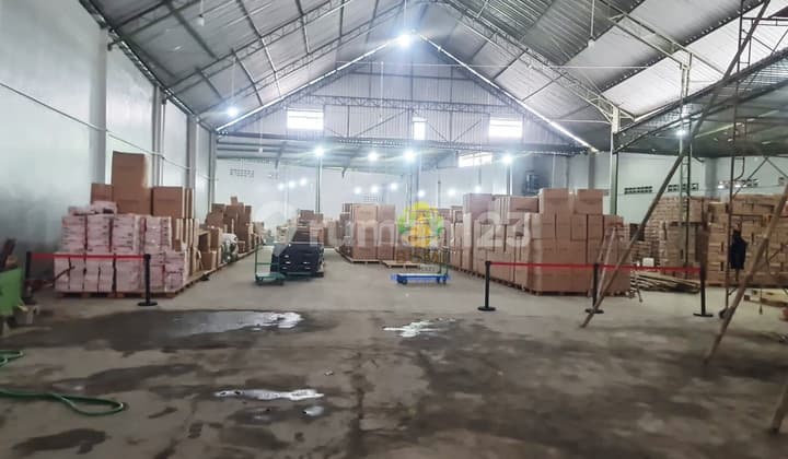 Gudang di Gatak, Delanggu Klaten Siap Pakai Luas 1500 Meter