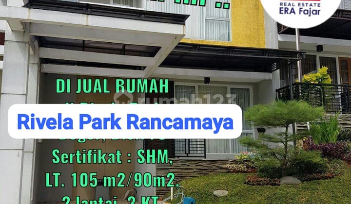 Rumah Dua Lantai Rancamaya Rivella Park