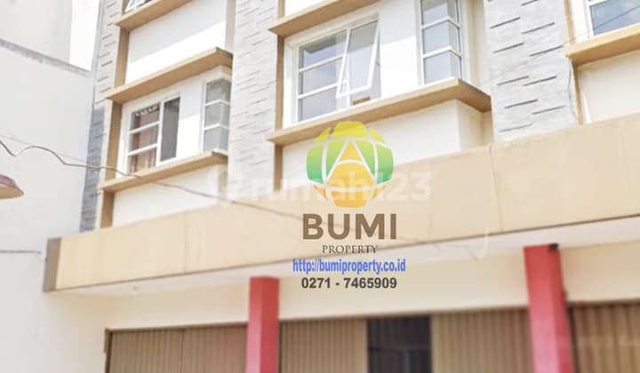 Ruko 3 Lantai di Tenah Kota Solo Cocok Untuk Kantor