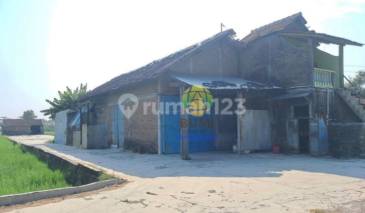 Hitung tanah luas 1171 meter bonus bangunan di kebakkramat, Karanganyar