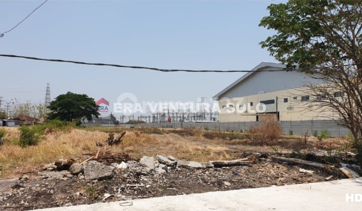 Tanah Zona Merah Industri Pedan Klaten