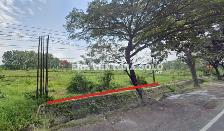 Tanah Pekarangan Strategis Jl. Solo-Jogja
