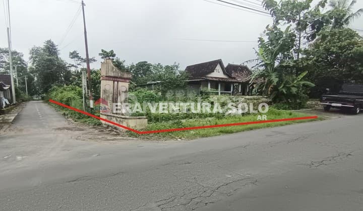 Tanah Pekarangan Strategis Siap Bangun Teras Boyolali