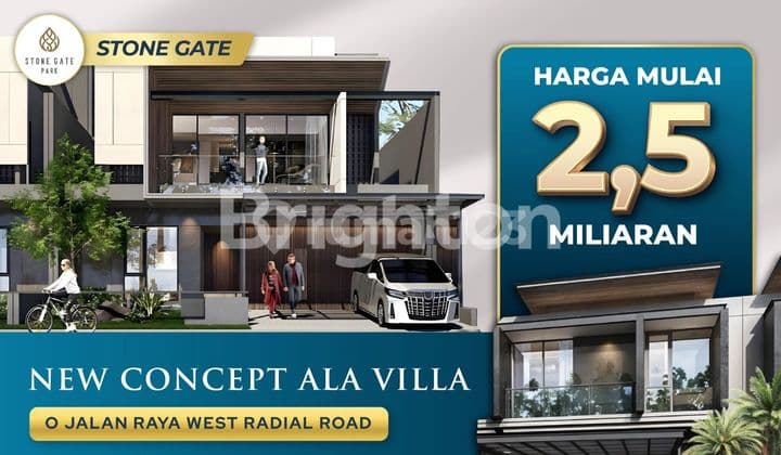 RUMAH SELANGKAH KE UNIV. CIPUTRA DI CITRALAND, SURABAYA BARAT