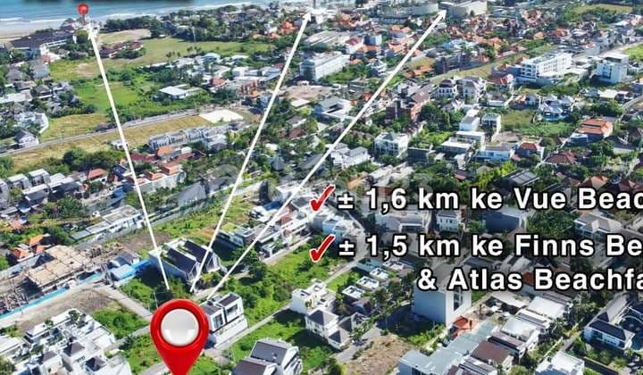 LAHAN PREMIUM DI DEKAT PANTAI BERAWA, CANGGU - BALI