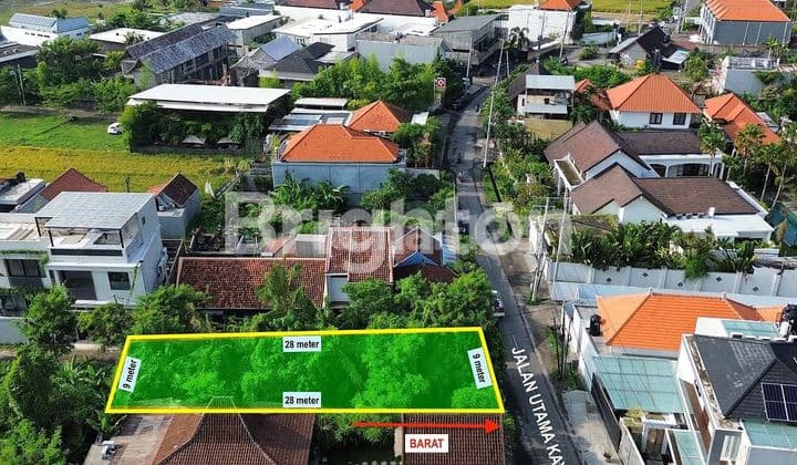 HOOK LAND IN THE PREMIUM AREA OF SOUTH KAYU TULANG, CANGGU - BALI