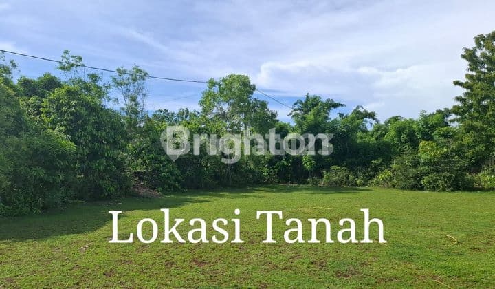 LAHAN DEKAT PANTAI MELASTI DI UNGASAN, BALI