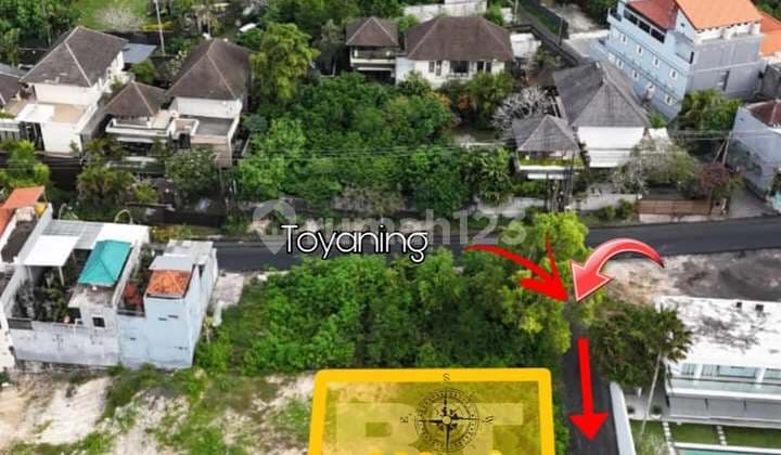 TANAH BAGUS PLOT KECIL DI JALAN TOYANING, UNGASAN - BALI