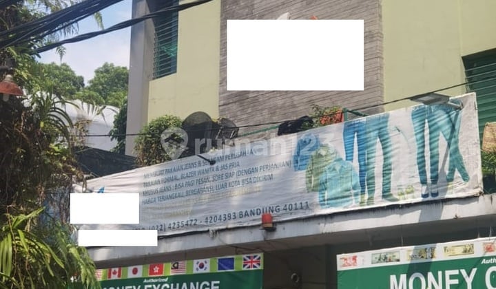 Dijual Gedung 4 Lantai di Braga, Bandung