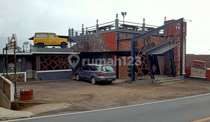Villa+tanah+cafe di mainroad Rancabali Ciwidey, bagus, siap pakai. Lokasi strategis, pinggir jalan raya ramai