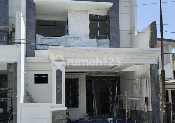 Rumah Minimalis American Kertajaya Indah Surabaya Timur Row Jalan 3.5 Mobil