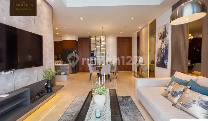 Dijual Apartemen Kuningan The Elements 3br 186m2 Rasuna Said Jaksel