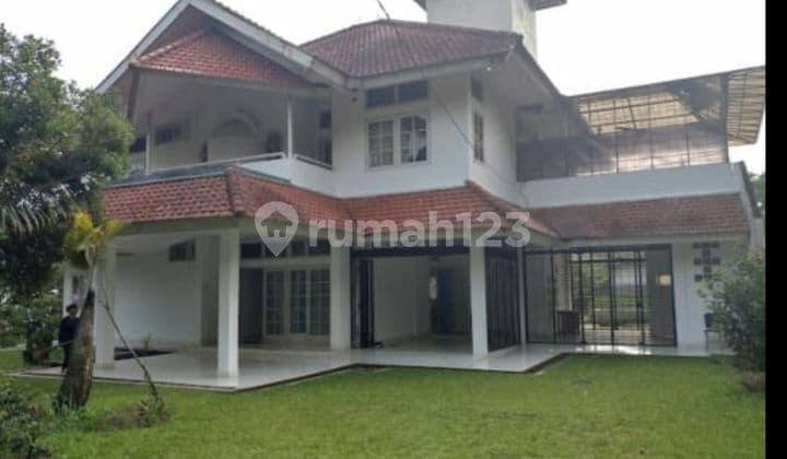 Dijual villa penginapan, rekreasi di Cijeruk, Bogor luas tanah 3,4ha villa penginapan lengkap, dgn fasilitasnya,