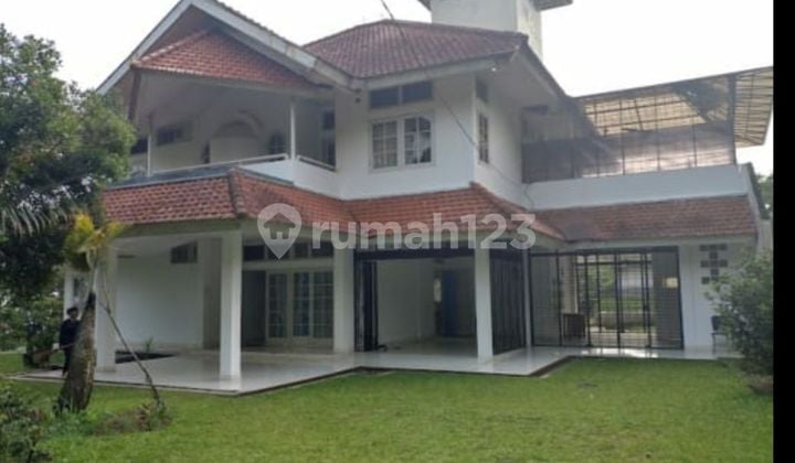Dijual villa penginapan, rekreasi di Cijeruk, Bogor luas tanah 3,4ha villa penginapan lengkap, dgn fasilitasnya,