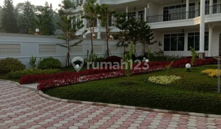 Vila Mewah Cisarua Dijual Dekat Taman Safari Puncak Lt2050/600 Ada 12kamar Kolam Renang