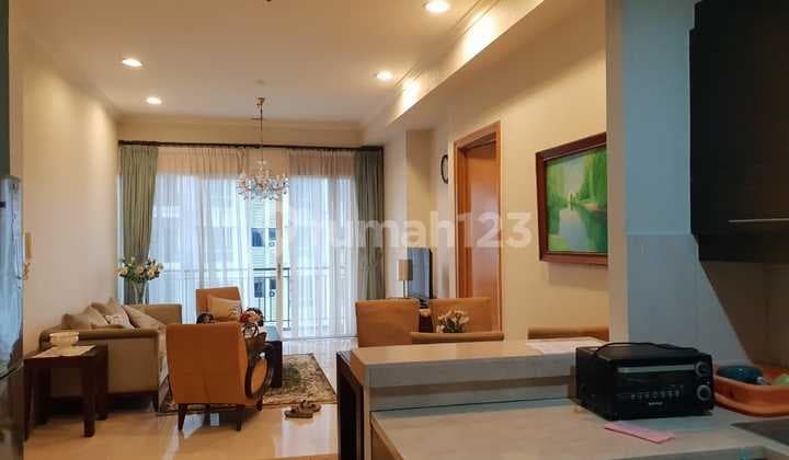 For Rent Senayan Apartment 1 Bedroom 75M2 Area, Fully Furnished, South Jakarta