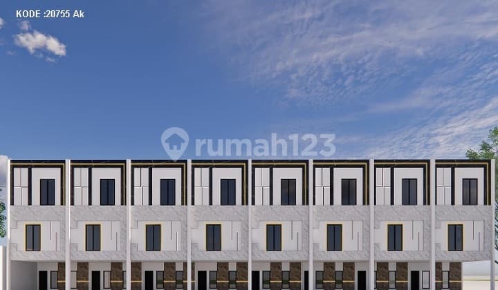 Dijual Rumah Brand New Duri Kepa, Furnish, Luas 6,1X11,6 Meter, Kode :20755 Ak