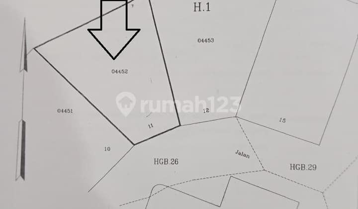 Kavling Dijual Tangerang, Luas 1.020 Meter, Kode :21204 Br