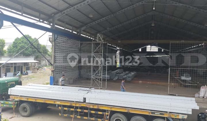 Kode : 20567 (Br),Dijual gudang Bantar gebang,luas 8888 m2,Bekasi