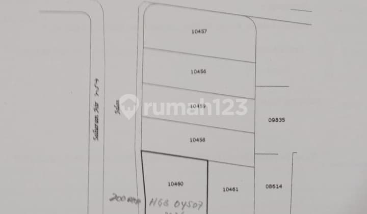 Kavling Dijual Kembangan, Luas 1.174 Meter, Kode :21205 Br