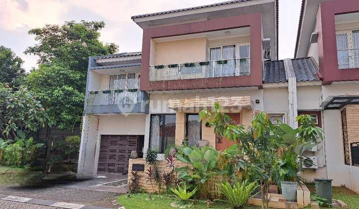 Rumah Hoek Bagus Ada Halaman Belakang Shm Di Perumahan Kebayoran Bintaro Semi Furnis Siap Huni Harga Nego