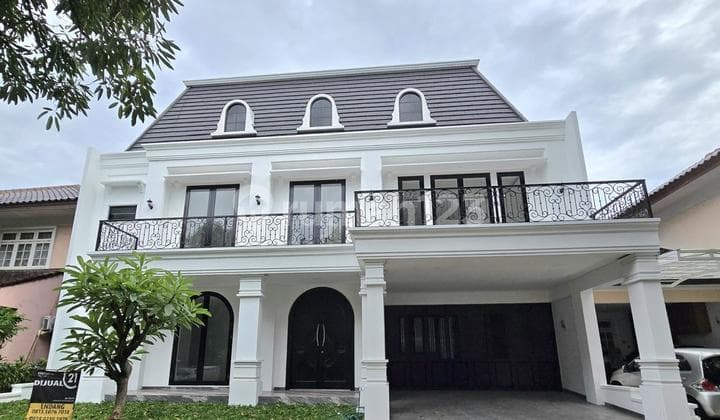 Rumah Baru American Style Shm - Sertifikat Hak Milik Di Sektor 9 Bintaro Jaya, Bintaro Dalam Cluster Premium