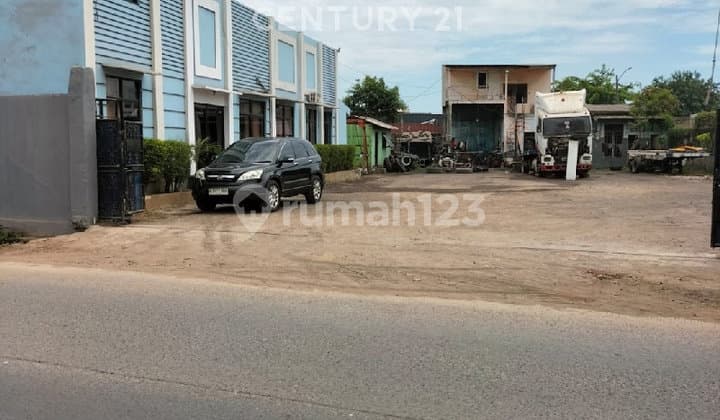 Tanah Row 20 Meter Cocok Bangun Gudang di Koja, Jakarta Utara