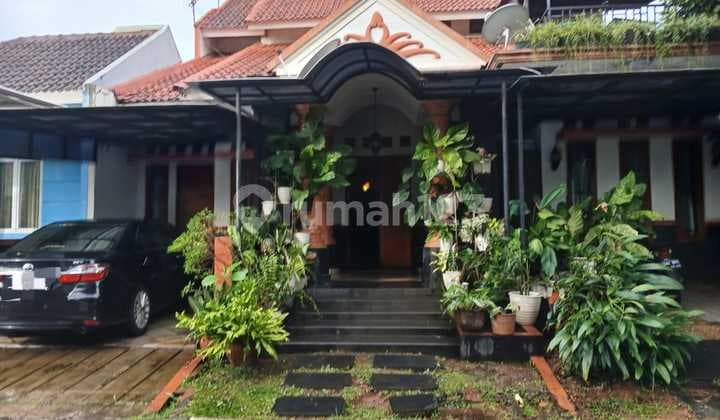 Rumah Hoek Semi Furnished Dalam Cluster di Graha Raya Bintaro