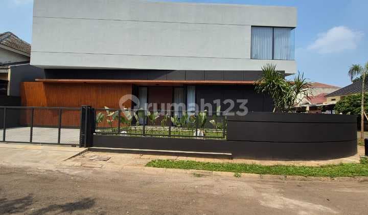 Rumah Mewah Hoek Full Furnished Bangunan Mandiri Di Bsd City