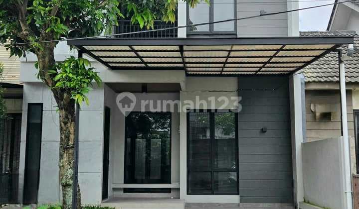 Rumah Baru Design Minimalis Dekat Pintu Tol di Graha Raya Bintaro