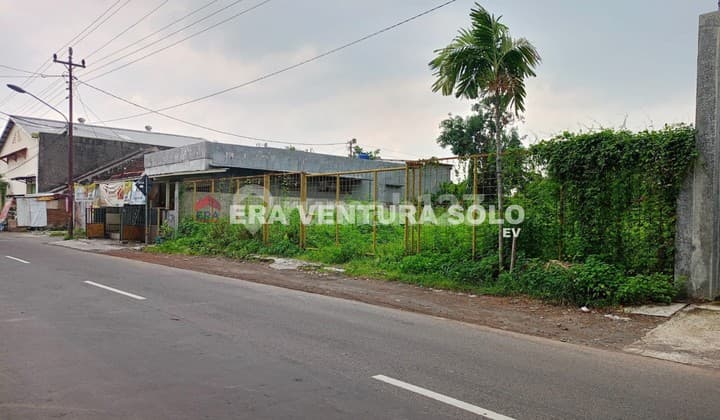 Tanah Pekarangan Strategis Tengah Kota Solo