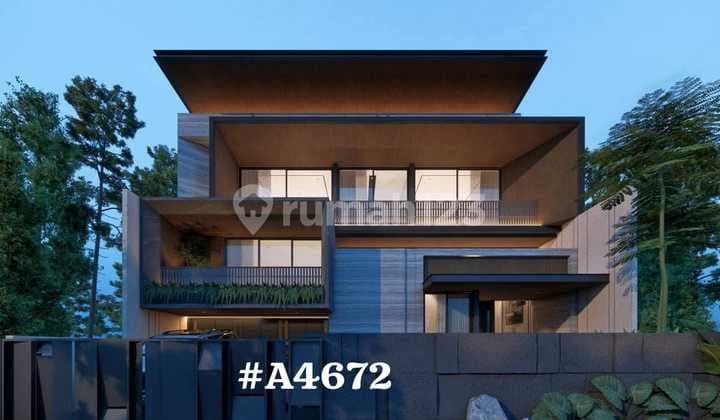 A4672 Pakuwon Indah New Modern 2.5 Story House West Surabaya