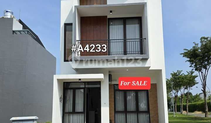 A4233 Pakuwon City New 2-Story House East Surabaya One Gate
