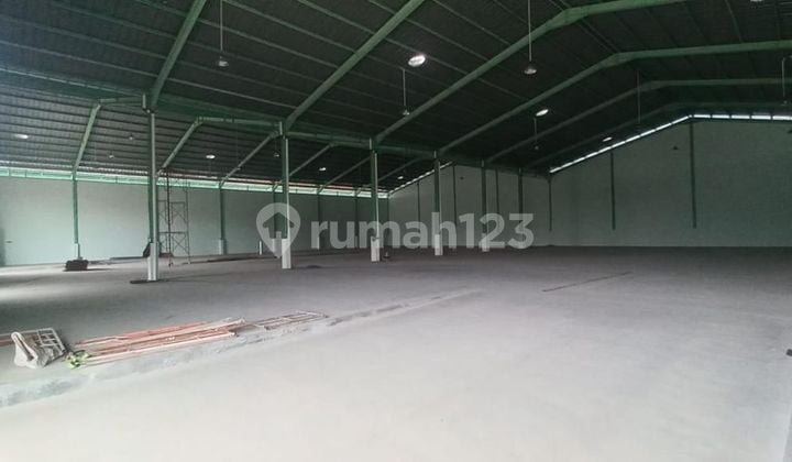 Gudang Siap Pakai, Container 40" Bs Masuk, Lokasi Startegis